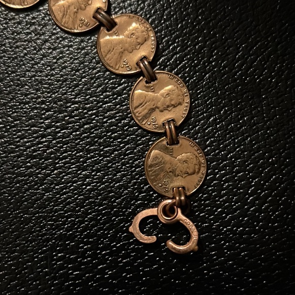 Penny Bracelet - Womens Accessories - Copper Jewelry - Unisex - Gift Idea - New - Picture 4 of 5